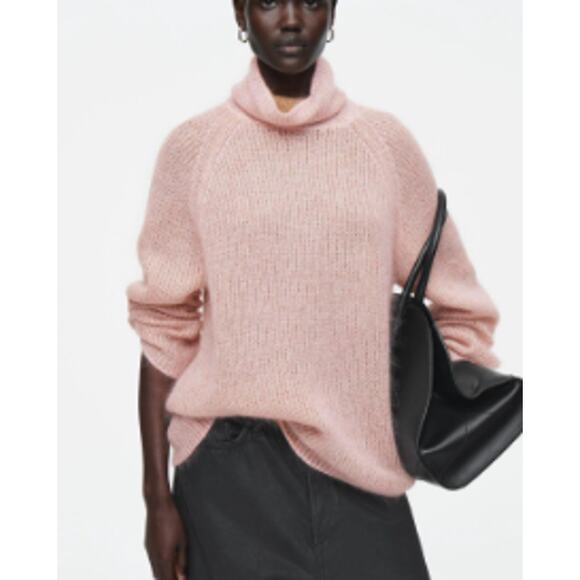 COS Sweaters - COS 100% Wool Ribbed Turtleneck Sweater Size M